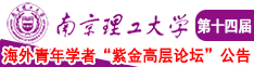 逼被插的好爽网址南京理工大学第十四届海外青年学者紫金论坛诚邀海内外英才！